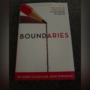 Boundaries book by Dr Henry cloud